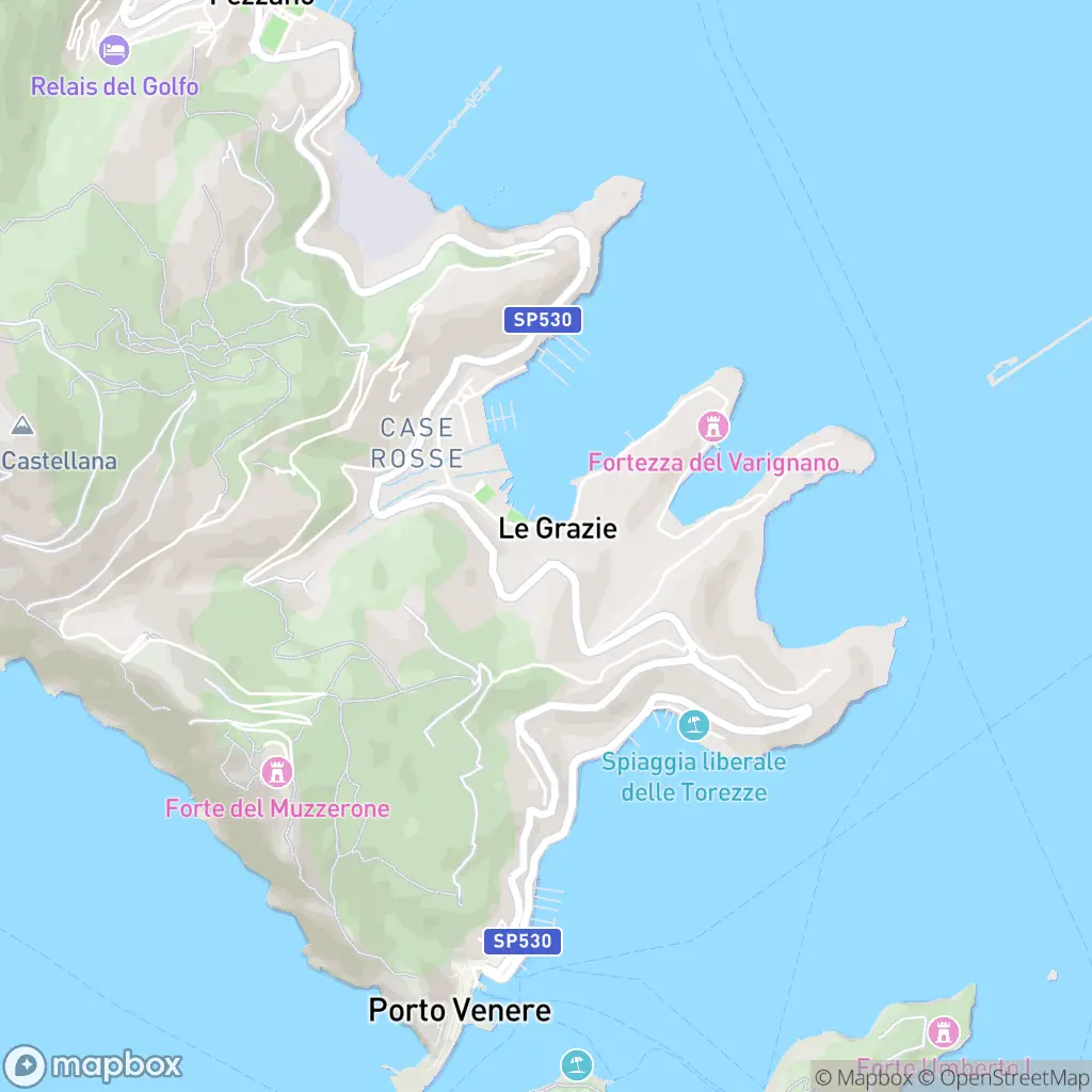 Map of Le Grazie