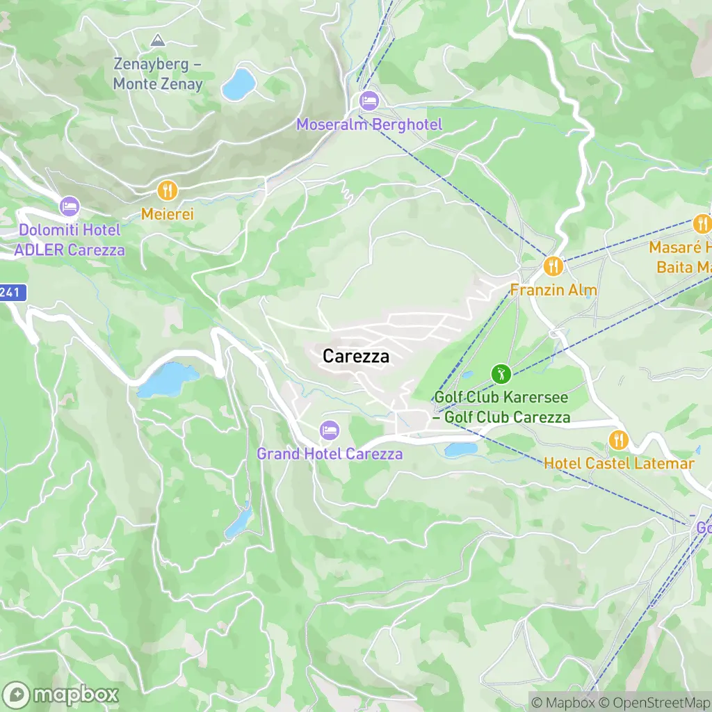 Map of Karersee