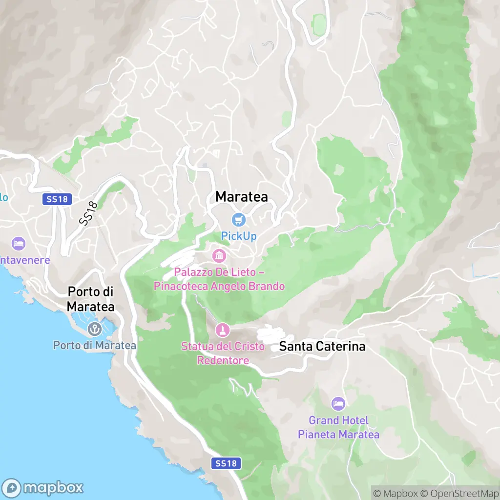 Map of Maratea