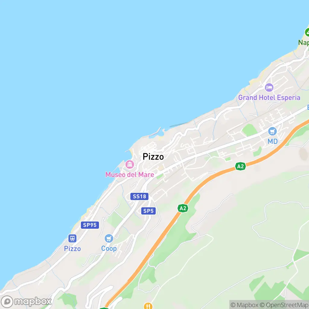 Map of Pizzo