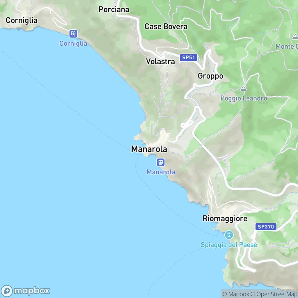 Map of Manarola