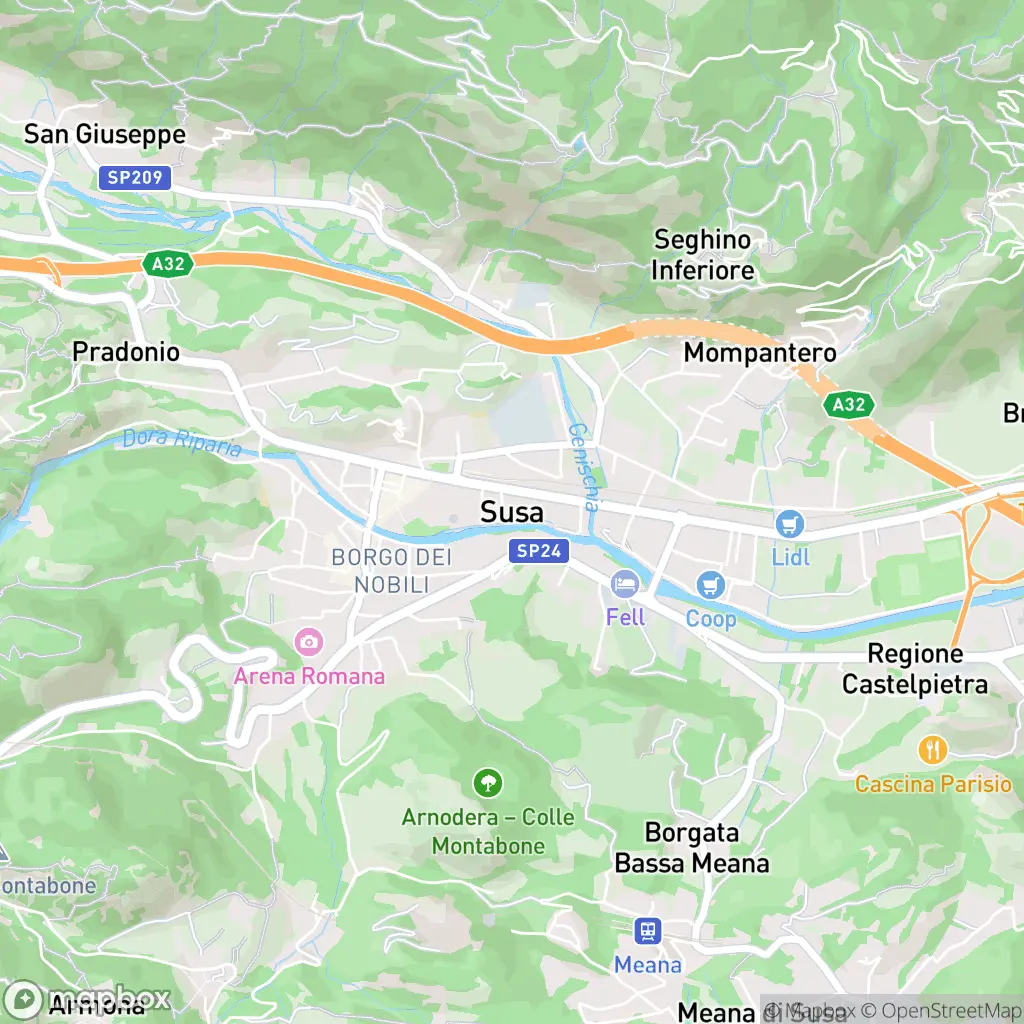 Map of Susa