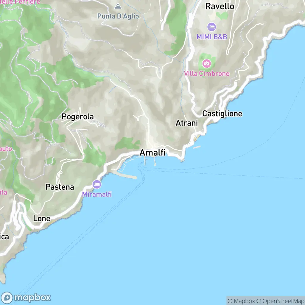 Map of Amalfi