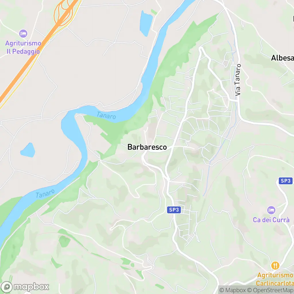 Map of Barbaresco