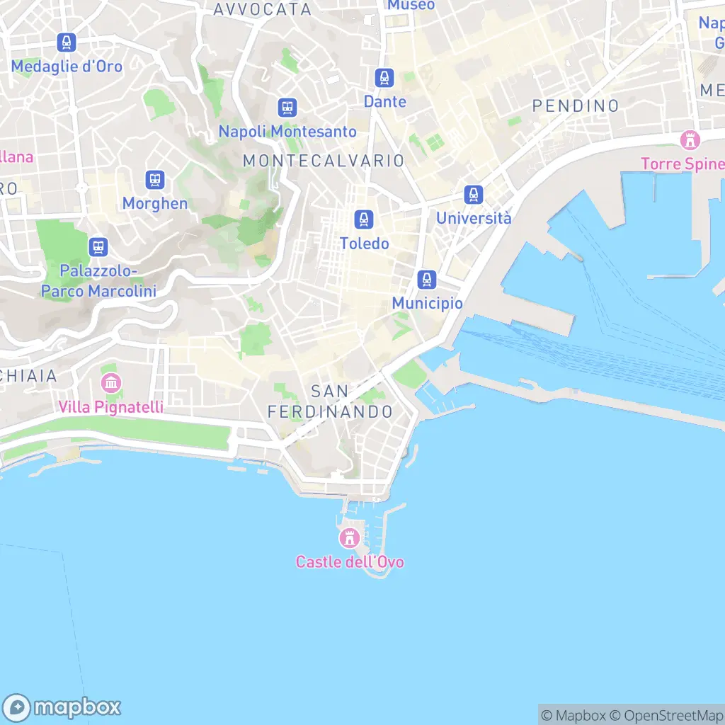 Map of Naples