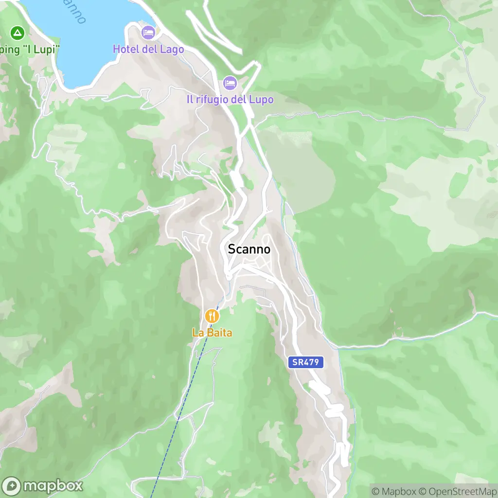 Map of Scanno