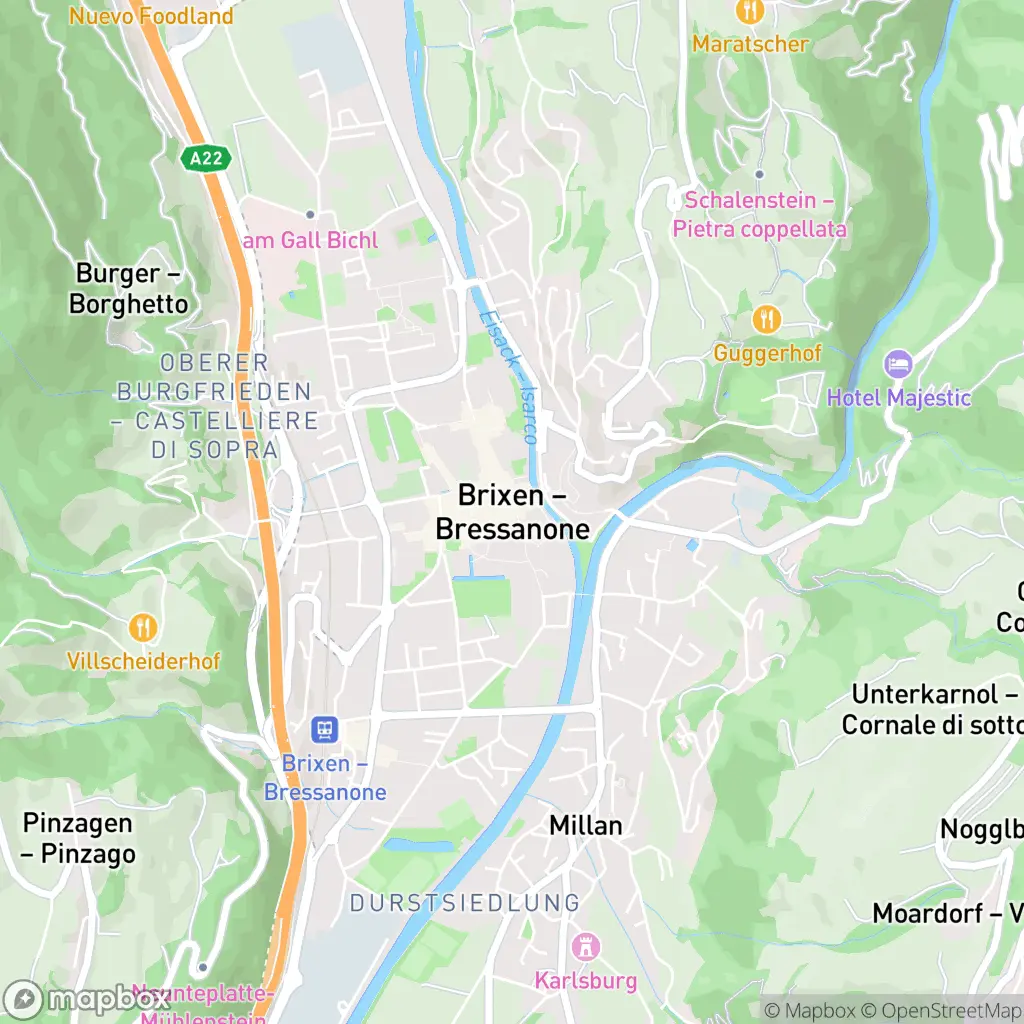 Map of Brixen