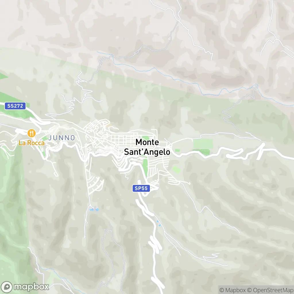 Map of Monte Sant'Angelo