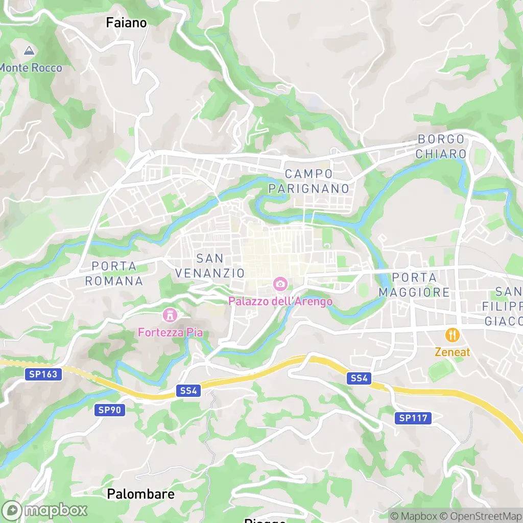 Map of Ascoli Piceno