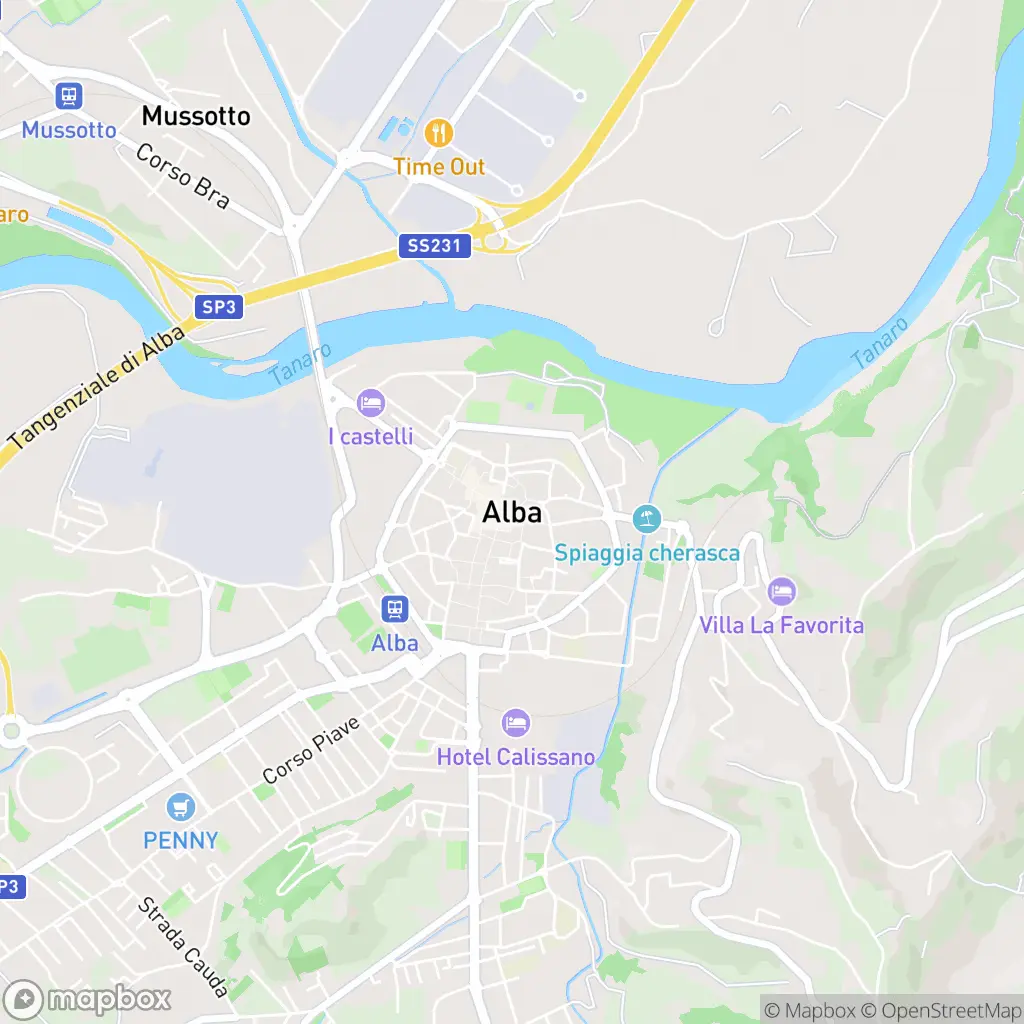 Map of Alba