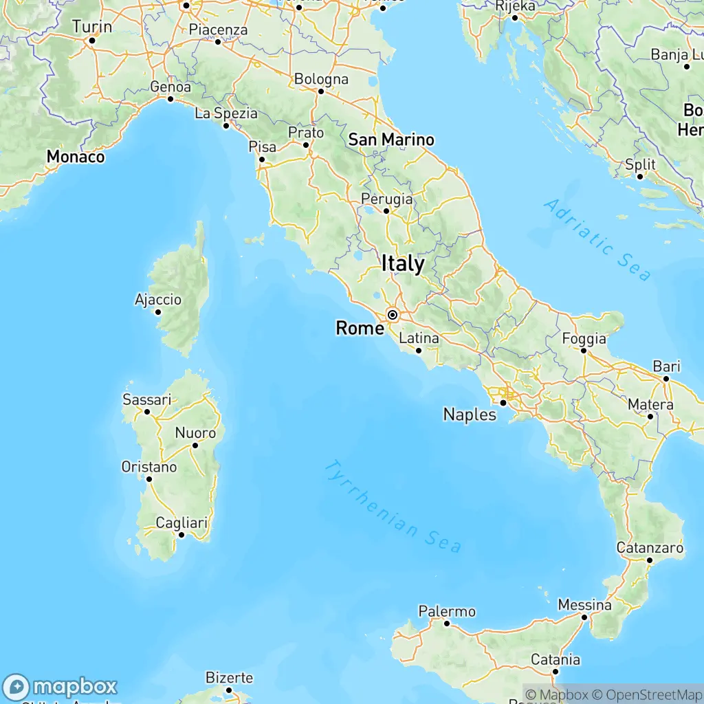 Map of Italy