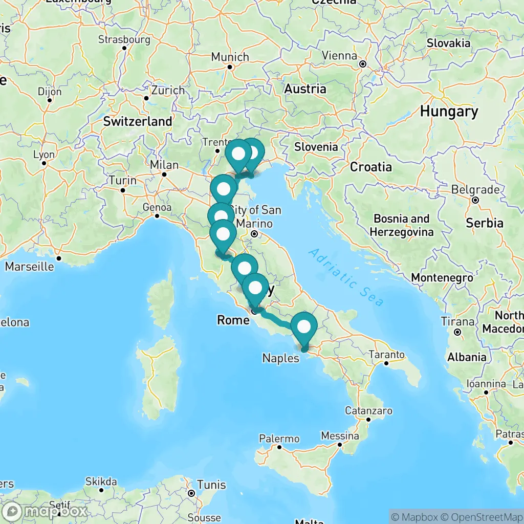 Trip map